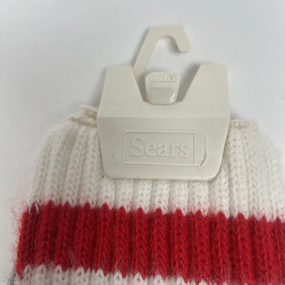 Vintage Sears Boone's Farm Strawberry Hill Tube Socks Late 70 Large 10-13